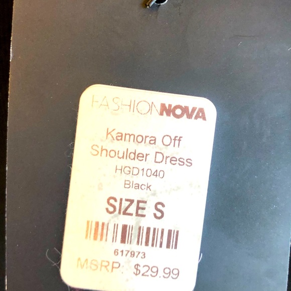 NWT fashion Nova black dress - Picture 4 of 5